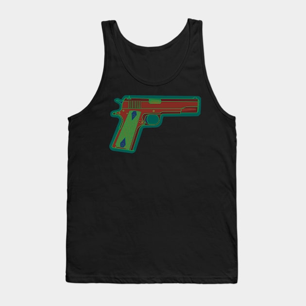 1911 Tank Top by Art from the Blue Room